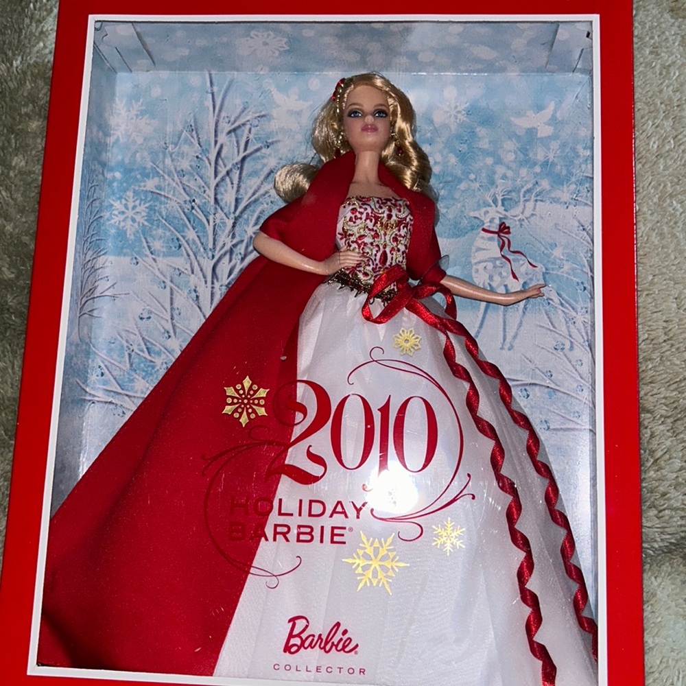 Collector’s Item 2010 Holiday Barbie for sale just in time for the Holidays!